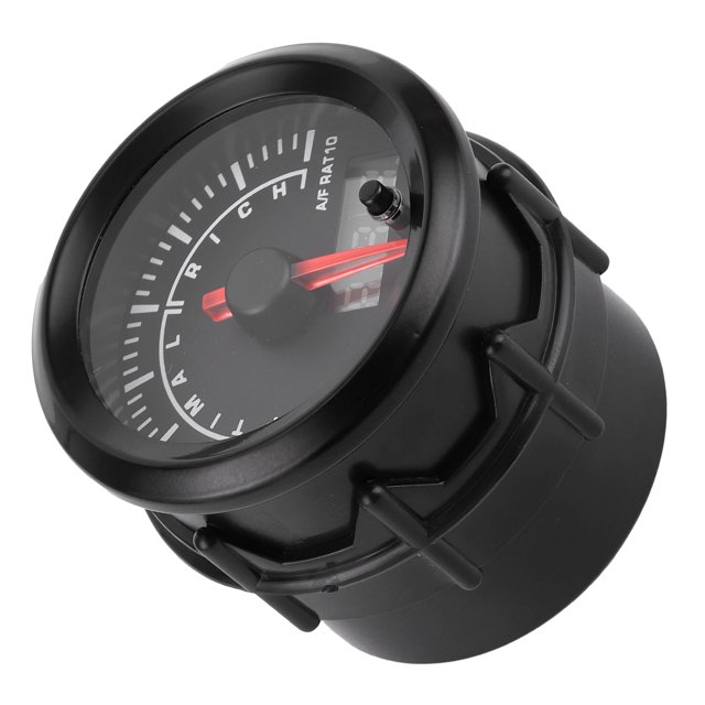 Instrumento Universal indicador de relación aire-combustible puntero pantalla Digital LED instrumento automático de 52mm de diámetro ANGGREK Otros