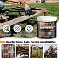 thumbnail image 5 of 2-in-1 Rust Converter & Metal Primer, 35oz Matte Black Rust Inhibitor Paint for Metal, Ultra Automotive Rust Reformer & Seal, Heat Resistance Trailer Paint for Chassis, Frame, Marine, Industrial, 5 of 8