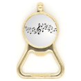 thumbnail image 1 of Energetic Music 5-le Staff Beer Bottle Cap Opener Stainless Steel Key Chain, 1 of 3