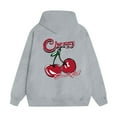 thumbnail image 4 of XIAOCHA Cherry Athletic Hoodies for Men Oversized Kangaroo Pocket Hooded Top Casual Cute Streetwear Soft Hoodie, 4 of 4
