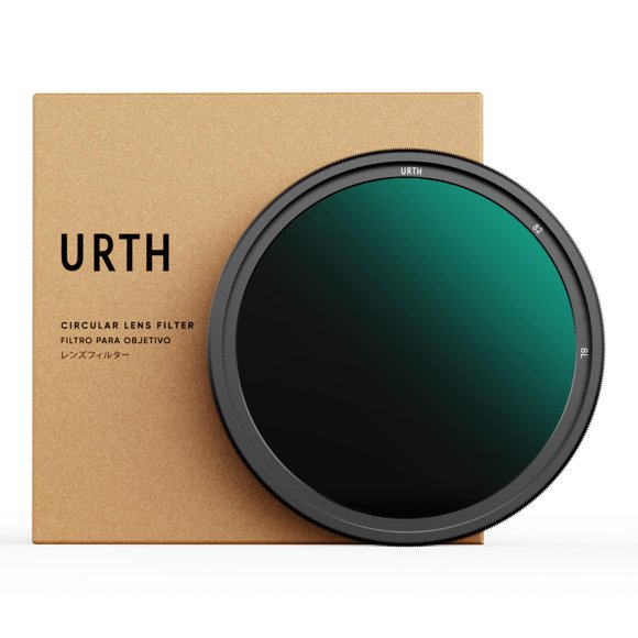 Urth 82mm ND2-400 Variable ND Lens Filter â 1-8.6 Stop Range, Ultra-Slim 20-Layer Nano-Coated Neutral Density Filter for Cameras