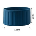 thumbnail image 6 of Water Bottle Protective Silicone Boot Shock-Absorbing Design Heat-Resistant Anti-slip Sleeve Cover Food-Grade Material Cup Bottom Cover, 6 of 7