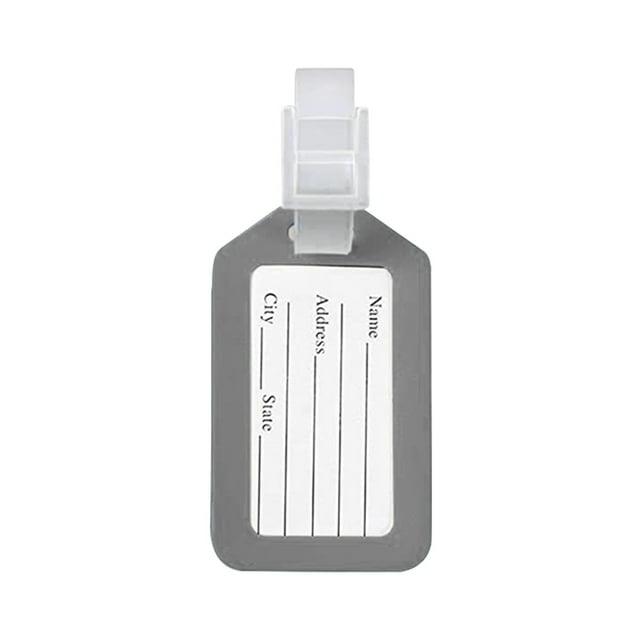 Luggage Identifier with Adjustable Lanyard for Secure Suitcase Identification and Efficient Airport Travel