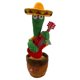 thumbnail image 2 of Juguete de cactus de baile eléctrico Juguete de peluche de cactus Juguete de Batería 3Songs Sunnimix juguetes de cactus bailando, 2 of 8