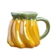 thumbnail image 3 of Taza de café con forma de fruta, taza para la mañana, bebidas frías o calientes, novedosa taza de fruta 3D, leche Banana, 3 of 9