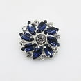thumbnail image 5 of fheaev Floral Rhinestone Glass Button DIY Hand Decorated Button Shirt With, 5 of 5
