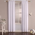 thumbnail image 7 of 3/4 Inch Diameter Adjustable Curtain Metal Rod with Round Clear Acrylic Ball Finials，48 to 84 Inch, 7 of 7