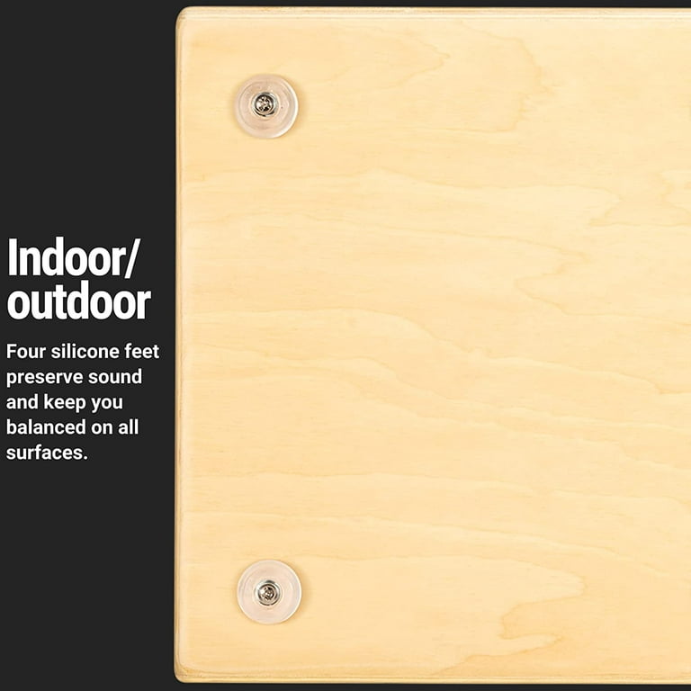 MEINL Midsize Birchwood Cajon Natural - Walmart.com