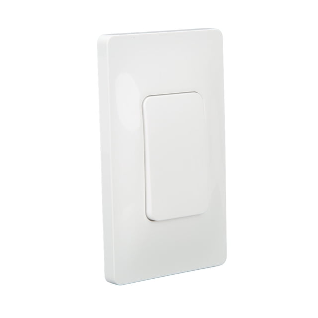 Wireless Light Switch, AC110V-230V Self Powered Wall Switch Smart 433MHZ For Home 1 Receiver