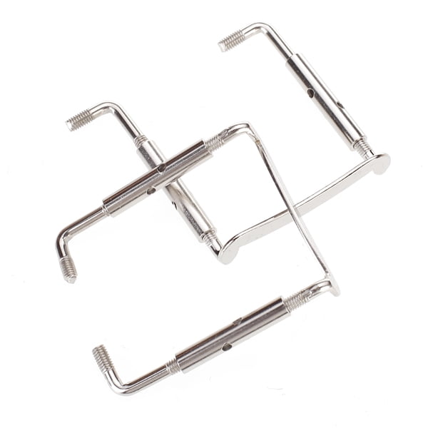 Ensemble de 2pcs 4 Violon Mentonnière Vis de Remplacement Durable