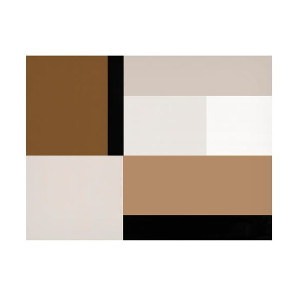 Trademark Fine Art June Erica Vess Neutral Centerpoint I Canvas Wall Art