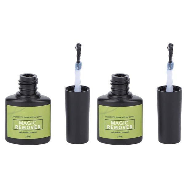 Eliminación 2pcs 15 ml de gel de uñas Esmalte Huele el gel de esmalte de uñas rápidamento inofensivo inofensivo