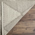 thumbnail image 4 of SAFAVIEH Montauk Caleb Geometric Diamond Cotton Area Rug, Grey, 9' x 12', 4 of 7
