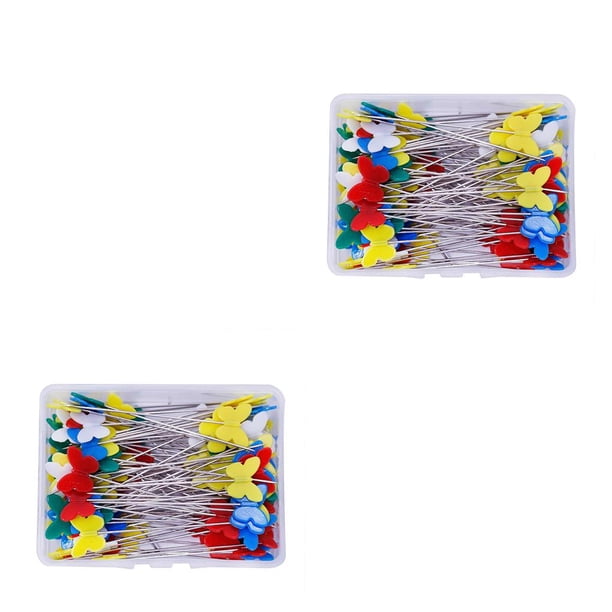 Matsuzay Alfileres de costura Posicionamiento de bordado Agujas de acero de costura Herramientas reutilizables para el hogar Color Insecto oscuro Insecto oscuro 100PCS 2piezas Matsuzay CBP262954
