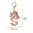 thumbnail image 2 of LSLJS New English Letter Keychain Hanger Car Keychain Bag Accessories, Home Accessories, 2 of 2