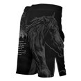 thumbnail image 2 of Raven Fightwear Men's Four Horseman of the Apocalypse Death MMA Shorts BJJ Black Edition, 2 of 3