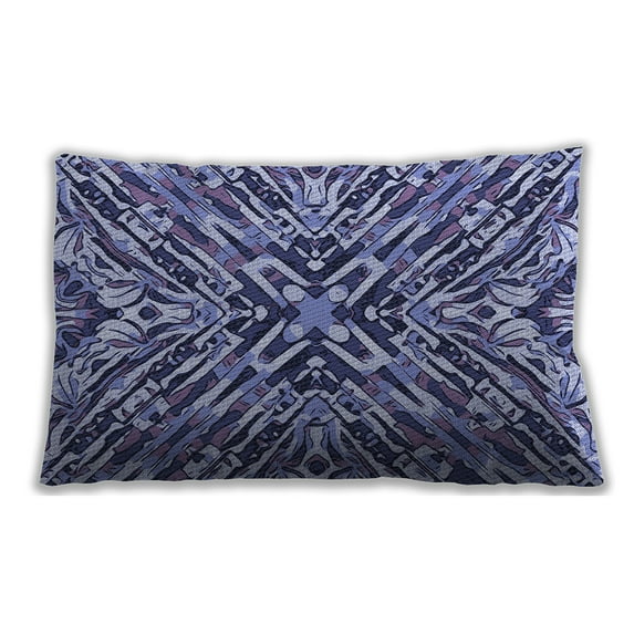 Ahgly Company Indoor Rectangular Contemporary Lumbar Throw Pillow, 13 inch by 19 inch