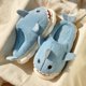 thumbnail image 4 of Cartoon Home Shoes Fehip Tiburones Cómodos Calientes para Hombres Mujeres, 4 of 9