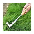 thumbnail image 3 of Extractor de malas hierbas de jardín, herramientas para desherbar con mango de madera, herramientas agrícolas para trasplante de suelo y bonsáis para césped., 3 of 5