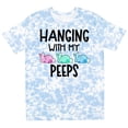 thumbnail image 3 of Inktastic Easter Hanging with My Peeps Pastel Bunnies T-Shirt, 3 of 5