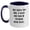 White/Navy, variant on Funny Nurse Quote Two Tone Coffee Mugs, Gifts from Friends to Nurse on Birthday, Be Nice To Me I May Be Your Nurse One Day, Unique Gifts for Nurse
