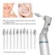 thumbnail image 3 of Juego de 10 cabezales de pulido dental de acero tungsteno, ideal para pulir y alisar dientes con máquinas dentales. Incluye estuche transparente para fácil almacenamiento., 3 of 6