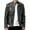 Black, variant on Biker Real Sheepskin Leather Jacket, Black and Brown (US, Alpha, X-Large, Regular, Regular, Black)