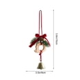 thumbnail image 3 of huayou Christmas Bells Set, Festive Hanging Decoration, Indoor Outdoor Home Party Yard Lawn Garden Wall Porch, Christmas Decor, Holiday Decor, Home Decor, 3 of 6