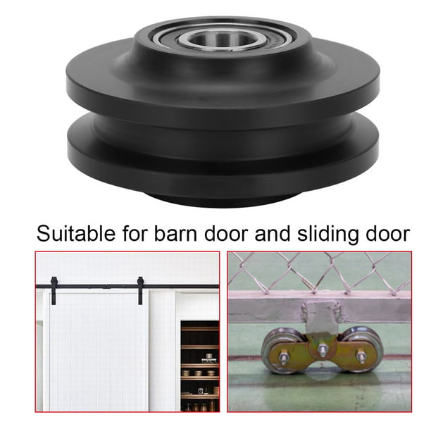 Otviap Door Wheel Carbon Steel Sliding, Sliding Barn Door Pulleys