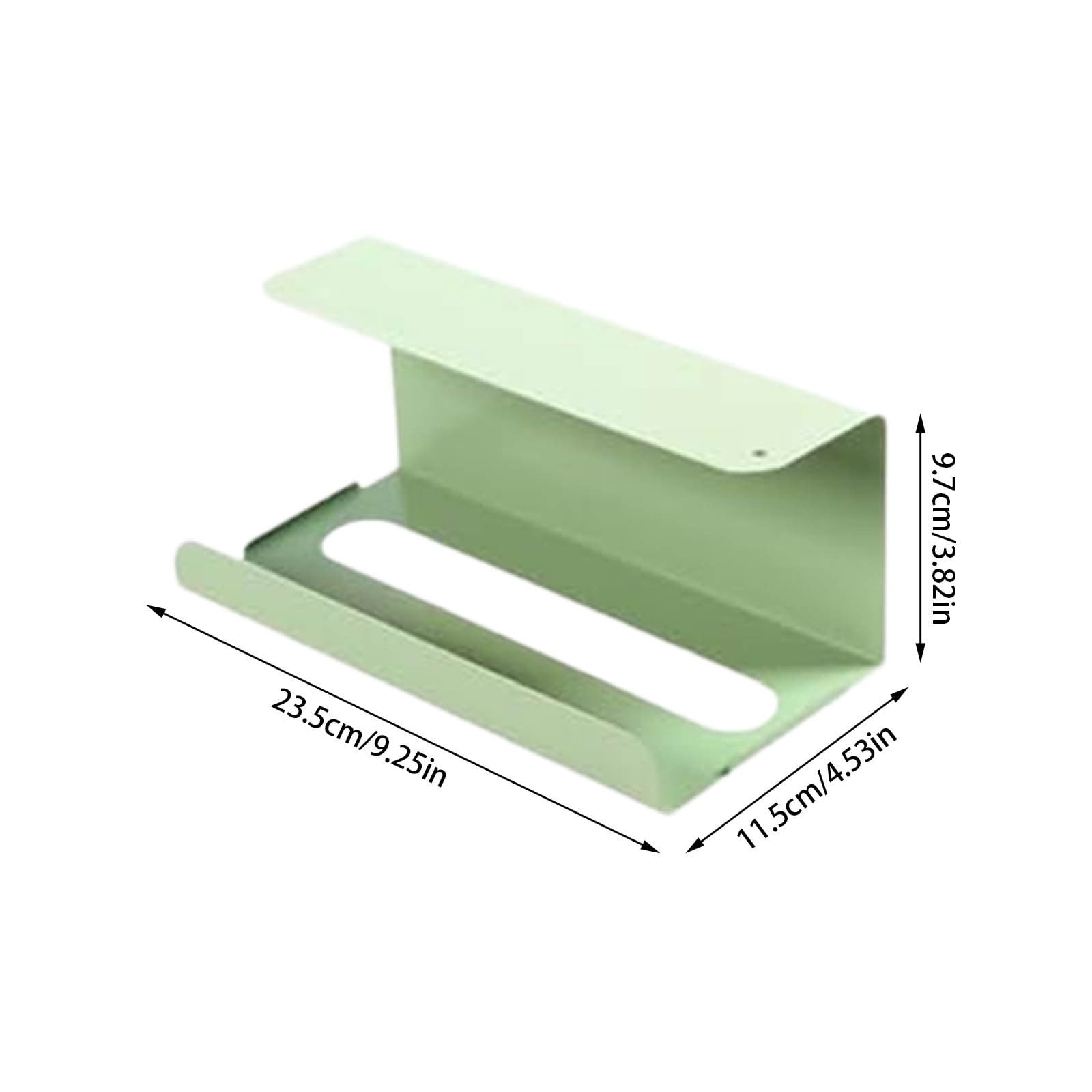 Under Cabinet Paper Towel Holder Dispenser Over The Door Kitchen Bathroom Rack No Drilling Storage Organizer