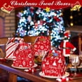 thumbnail image 5 of 24 Pcs Christmas Goody Candy Boxes Cardboard Xmas Treat Boxes with Handles 3D Christmas Favor Boxes with Vibrant Print for Party Gifts Candy Chocolate Treats and Cookies Favors (Mixed Style), 5 of 7