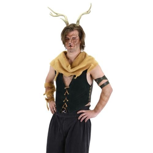 Deer Head Trophy Adult Funny Mens Hunting Wall Mount Halloween Costume One ...