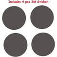 thumbnail image 4 of ORUYROP Side Mirror Replacement Glass fit for Volkswagen VW Passat Rabbit Jetta Eos R32 GTI Driver Left Side LH Flat Non Heated, Including Adhesive Pads, 4 of 7