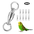 thumbnail image 2 of Accesorio Acero Inoxidable Duradero 0.71x0.20x0.04 Pulgadas Anillo De Pie De Pájaro, Para Pájaros Pequeños Pájaros De Tamaño Mediano, 2 of 8