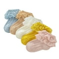 thumbnail image 3 of ZAXARRA Baby Girls Lace Princess Socks Double Layer Ruffle Frill Hosiery, 3 of 4