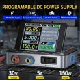 thumbnail image 3 of TQEHS Fuente de alimentación CC CNC DPS150, portátil, para laboratorio, 30 V, 5 A, 150 W, regulador de voltaje ~ Z4X4, 3 of 5