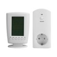 thumbnail image 1 of Contrôleur de température LCD avec rétroéclairage, thermostat programmable sans fil, prise EU 230 V, 16 A, 50 Hz, 3\xa0680 W maximum, 1 of 4