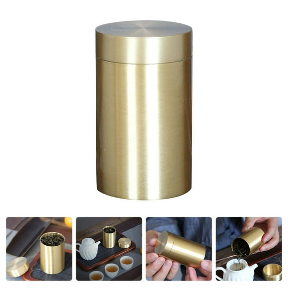 YSNOOWE Organizador De Té Dorado De Cobre Perfecto Para Cocina Y Uso Exterior