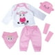 thumbnail image 1 of Set de ropa para muñecas Reborn BABESIDE de 20 pulgadas para niñas, 1 of 7