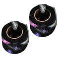 thumbnail image 1 of VGEBY Tulle Roll 25 Yards,2Pcs Tulle Rolls 25 Yards Gradient Colorful Feather Pattern Bronzing Mesh Decorative Crafts,Spool Tulle Fabric, 1 of 8