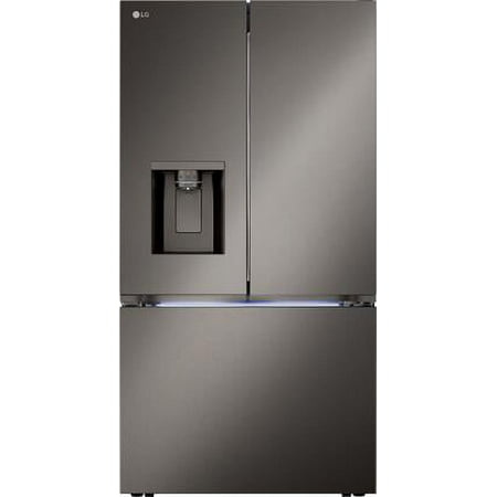 LG LRYXC2606D 25.5 Cu. Ft. Black Stainless Steel 3-Door French Door Refrigerator