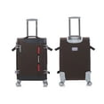 thumbnail image 6 of Coffee Fabric Luggage Set 4-Piece (20/24/28/32) - Lightweight Softside Suitcases with Spinner Wheels for Travel. Expandable, Durable Design for Easy Rolling., 6 of 7