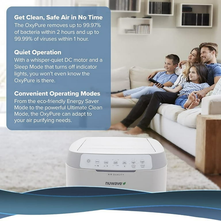 NuWave® Official Site  OxyPure Zero Smart Air Purifier