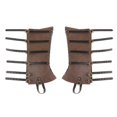 thumbnail image 1 of Mode Pirate Boot Cover Gothique Punk Chevalier Costume Cuir Jambe Garde Médiéval Noir, 1 of 7