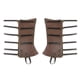 thumbnail image 1 of Cubierta de botas Macarena estilo Retro protectores de piernas de cuero PU Negro, 1 of 7