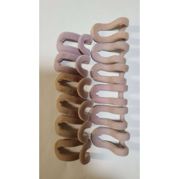 24PC LOT - JOY MANGANO HUGGABLE HANGERS CASCADING MINI HOOKS (Lavender)