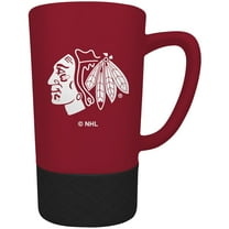 Chicago Blackhawks Team Logo 16oz. Laser Etched Jump Mug