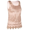 thumbnail image 3 of PrettyGuide Women's Sequin Top Flowy Sparkly Cocktail Tank Party Dressy Tops, 3 of 7