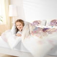 thumbnail image 4 of Erosebridal Cartoon Horse Unicorn 7pcs Bedding Comforter Set,Colorful Cute Floral Queen Bedding Sets For Kids Girls,Reversible, 4 of 7