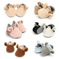 thumbnail image 3 of Chaussures de Rampement pour Nouveau-Né Garçon Fille Pantoufles Agneau Pré-Marcheurs, 3 of 4